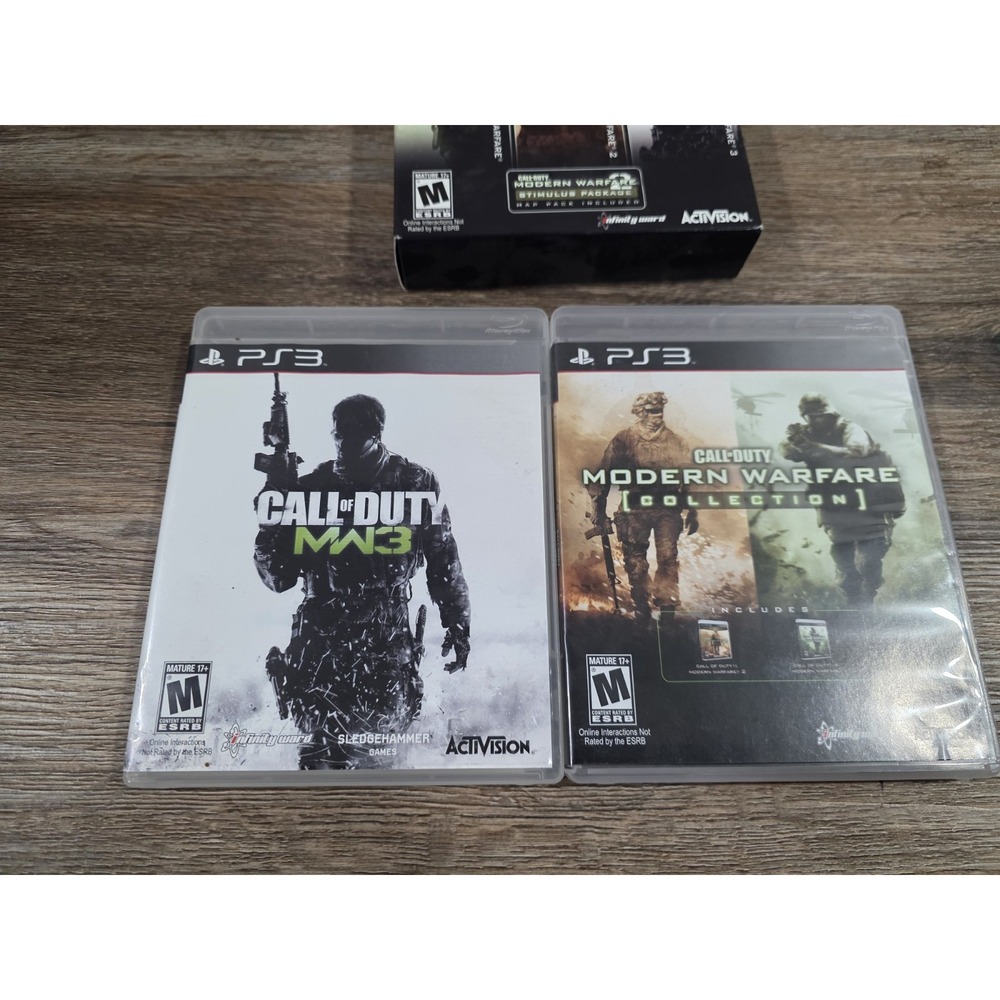Call of Duty Modern Warfare Trilogy (Sony PlayStation 3 PS3)